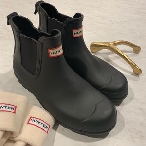 Hunter ankle boots